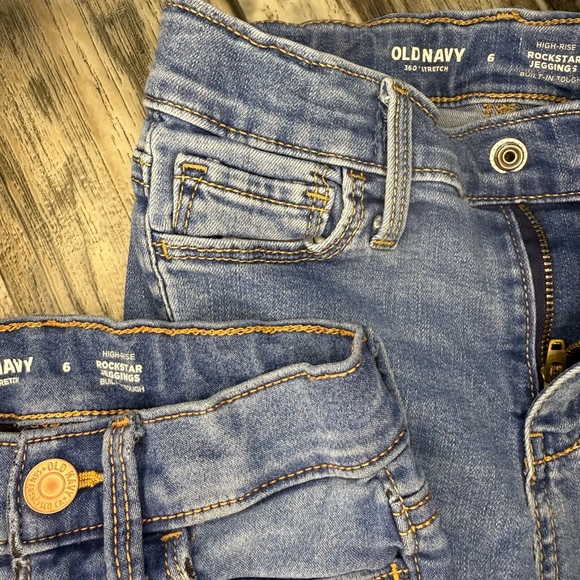 Old Navy Girls Denim Jeggings - Picture 5 of 12